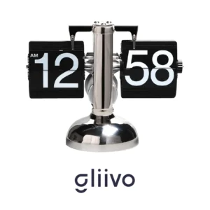 Reloj giratorio negro