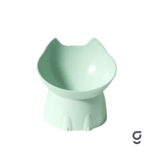 Comedero Elevado HappyCat - Verde